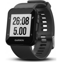 Garmin Forerunner 30 41mm Αδιάβροχο Smartwatch με Παλμογράφο (Slate Grey) ΕΚΘΕΣΙΑΚΟ