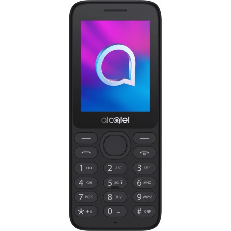 Alcatel 3080G Single SIM Κινητό με Κουμπιά (Ελληνικό Μενού) Volcano Black