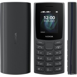 Nokia 105 (2023) Dual SIM Κινητό με Κουμπιά (Ελληνικό Μενού) Charcoal