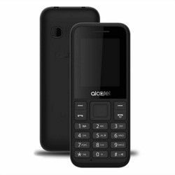 Alcatel 1068D Dual SIM Κινητό με Κουμπιά Μαύρο