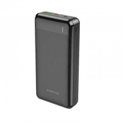Borofone BJ19A Power Bank 20000mAh 20W με Θύρα USB-A και Θύρα USB-C Power Delivery / Quick Charge 3.0 Μαύρο