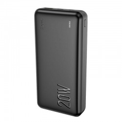 Hoco J87A Tacker Power Bank 20000mAh 18W με Θύρα USB-A και Θύρα USB-C Power Delivery / Quick Charge 3.0 Μαύρο