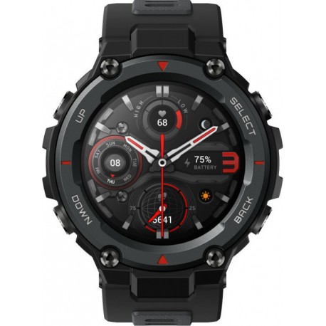 Amazfit T-Rex Pro Αδιάβροχο Smartwatch με Παλμογράφο (Μαύρο) ΕΚΘΕΣΙΑΚΟ