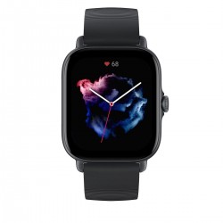 Amazfit GTS 3 Aluminium 43mm Αδιάβροχο Smartwatch με Παλμογράφο (Graphite Black) ΕΚΘΕΣΙΑΚΟ