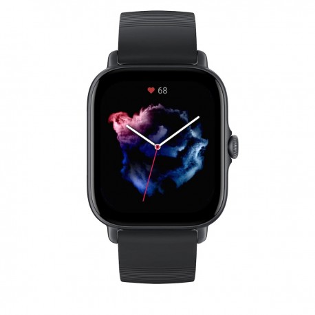 Amazfit GTS 3 Aluminium 43mm Αδιάβροχο Smartwatch με Παλμογράφο (Graphite Black) ΕΚΘΕΣΙΑΚΟ