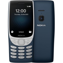 Nokia 8210 Dual SIM (480MB/128MB) Κινητό με Κουμπιά Blue