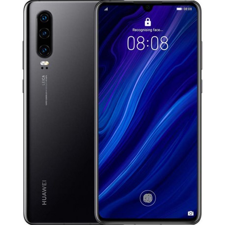 Huawei P30 Dual SIM (6GB/128GB) Μαύρο Refurbished Grade B (ΕΙΔΩΛΑ ΣΤΗΝ ΟΘΟΝΗ)