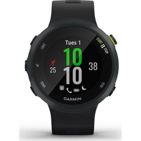 Garmin Forerunner 45 42mm Smartwatch με Παλμογράφο (Μαύρο) Refurbished Grade A