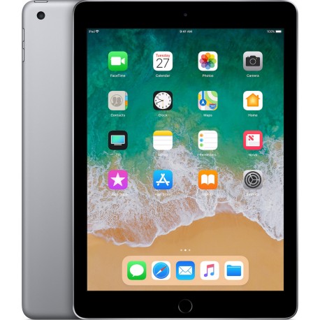 Apple iPad 2018 9.7" με WiFi & 4G (2GB/32GB) Space Gray Refurbished Grade A