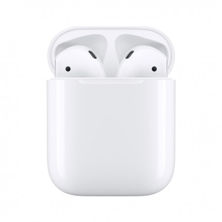 Apple AirPods (2nd generation) Earbud Bluetooth Handsfree Ακουστικά με Θήκη Φόρτισης Λευκά