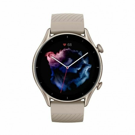 Amazfit GTR 3 Aluminium 46mm Αδιάβροχο Smartwatch με Παλμογράφο (Moonlight Grey) Refurbished Grade A