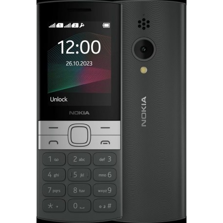 Nokia 150 2023 GR Dual SIM Κινητό Μαύρο