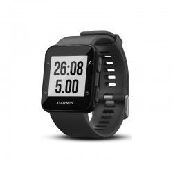 Garmin Forerunner 30 41mm Αδιάβροχο Smartwatch με Παλμογράφο (Slate Grey)