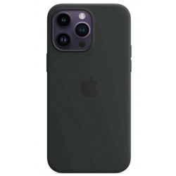 Apple Silicone Case with MagSafe Back Cover Σιλικόνης Midnight (iPhone 14 PRO MAX)