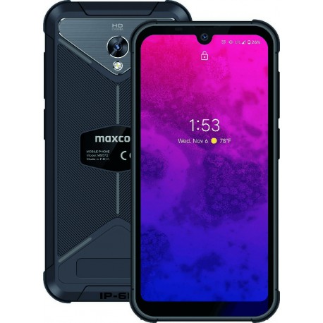 MaxCom MS572 Dual SIM (3GB/32GB) Ανθεκτικό Smartphone Μαύρο