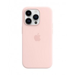 Apple iPhone 14 Pro Silicone Case with MagSafe Chalk Pink