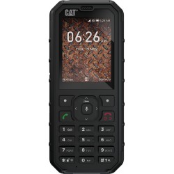 CAT B35 Dual SIM (512MB/4GB) Ανθεκτικό Κινητό με Κουμπιά Μαύρο Refurbished Grade A