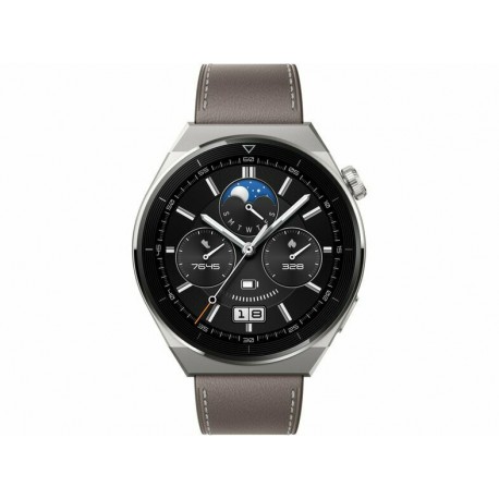 Huawei Watch GT 3 Pro Titanium 46mm (Gray Leather) Refurbished Grade A