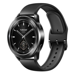 Xiaomi Watch S3 Aluminium 47mm Αδιάβροχο με Παλμογράφο Black