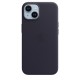 Apple Leather Case with MagSafe Back Cover Δερμάτινο Ink (iPhone 14)