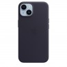 Apple Leather Case with MagSafe Back Cover Δερμάτινο Ink (iPhone 14)