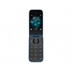 Nokia 2660 Flip Dual SIM Κινητό με Κουμπιά (Ελληνικό Μενού) Μπλε