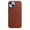 Apple Leather Case with MagSafe Back Cover Δερμάτινο Umber (iPhone 14)