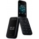 Nokia 2660 Flip Dual SIM Κινητό με Κουμπιά (Ελληνικό Μενού) Μαύρο