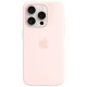 Apple iPhone 15 Pro Silicone Case Light Pink