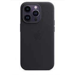 Apple Leather Case with MagSafe Midnight iPhone 14 Pro