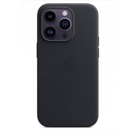 Apple Leather Case with MagSafe Midnight iPhone 14 Pro