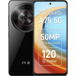 ZTE Blade A75 5G Dual SIM (4/128GB) Μαύρο Refurbished Grade A