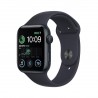 Apple Watch SE 2023 Aluminium 44mm (Midnight με Midnight Sport Band (M/L))