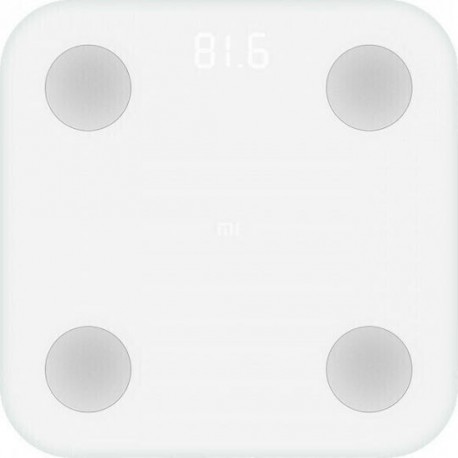 Xiaomi Mi Body Composition Scale 2 Smart Ζυγαριά με Λιπομετρητή & Bluetooth σε Λευκό χρώμα Refurbished Grade A