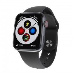 Riversong Motive 7s Smartwatch με Παλμογράφο (Space Gray) Refurbished Grade A