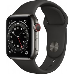 Apple Watch Series 6 Stainless Steel 40mm (Black) Refurbished Grade A