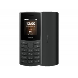 Nokia 105 4G (2023) Dual SIM Κινητό με Κουμπιά (Ελληνικό Μενού) Charcoal