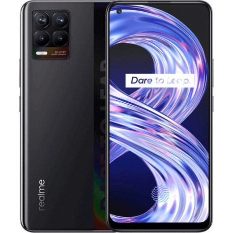 Realme 8 Dual SIM (4GB/64GB) Cyber Black Refurbished Grade B