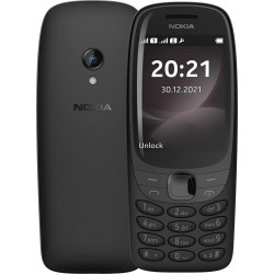 Nokia 6310 2021 Dual SIM Κινητό με Κουμπιά (Ελληνικό Μενού) Black