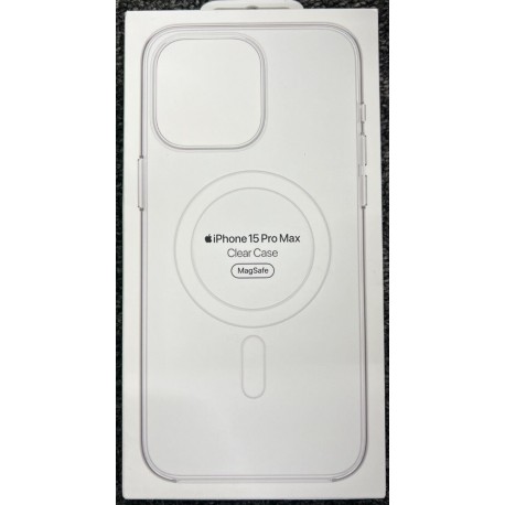 Apple Clear Case with MagSafe for iPhone 15 Pro Max