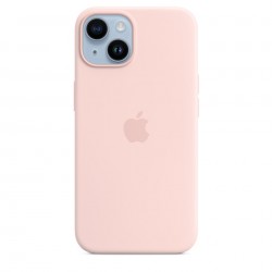 Apple iPhone 15 Pro Silicone Case with MagSafe Light Pink