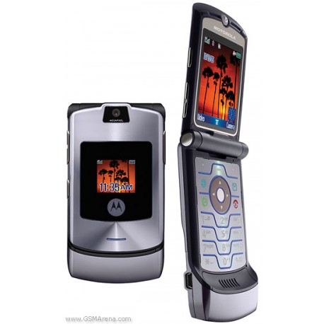 Motorola RAZR V3i Silver Refurbished Grade A