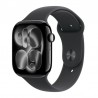Apple Watch Series 11 Aluminium 46mm (Jet Black with Black Sport Band - M/L) Refurbished Grade A