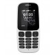 Nokia 105 (2019) Dual SIM (Ελληνικό Μενού) Λευκό Refurbished Grade A