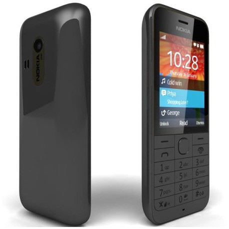 Nokia 220 Black Refurbished Grade A