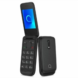 Alcatel 2057D Dual SIM Κινητό με Κουμπιά (Ελληνικό Μενού) Μαύρο