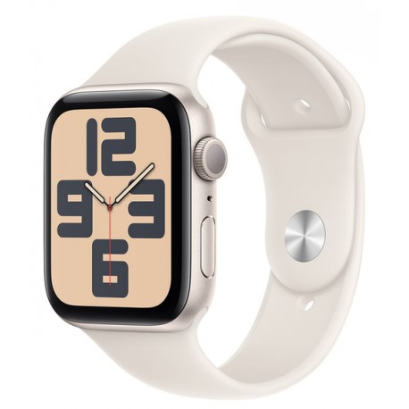 Apple Watch SE 2020 44mm Starlight Aluminium Case Refurbished Grade A