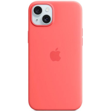 Θήκη Apple - Silicone MagSafe, iPhone 15 Plus, Guava