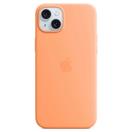 Θήκη Apple - Silicone MagSafe, iPhone 15 Plus, Πορτοκαλί